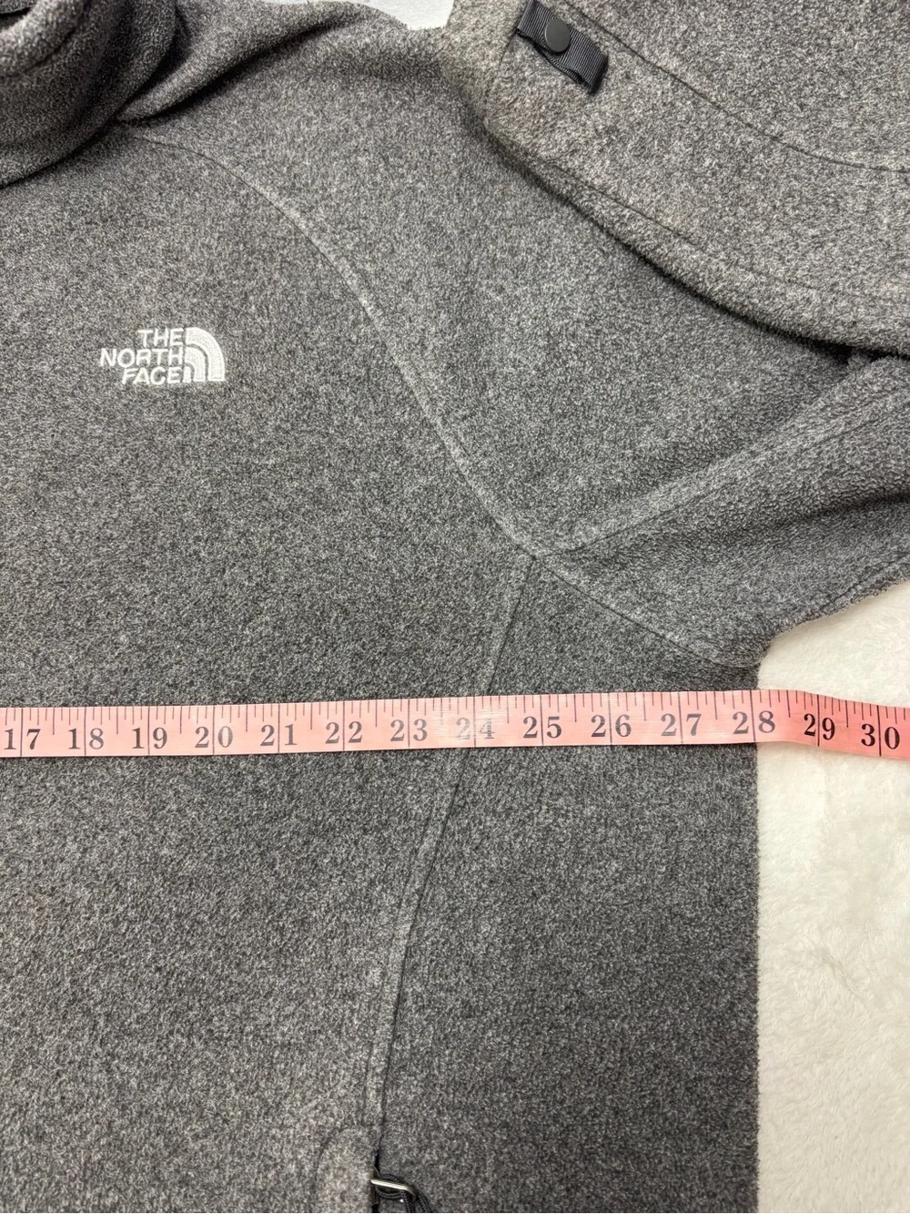 The North Face Men’s Full-Zip Gray Performance Fleece Jacket Size XXL